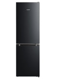 Freestanding Fridge Freezer 174L Low Frost Adjustable Thermostat LED Black