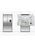 Freestanding French Door Fridge Freezer 569L 90cm Stainless Steel