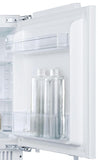 Integrated Undercounter Fridge 135L Adjustable Shelves LED Display White