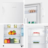 Freestanding Larder Fridge 242L 55cm White E Rated