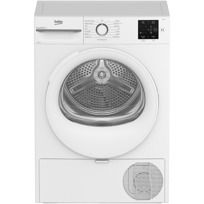 Beko BMN3T3823W 8kg Heat Pump Tumble Dryer White - A++ Rated