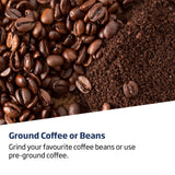 Beko CEG7304X CaffeExperto Fully Automatic 2L Bean To Cup Coffee Machine with Integrated Milk Jug Silver