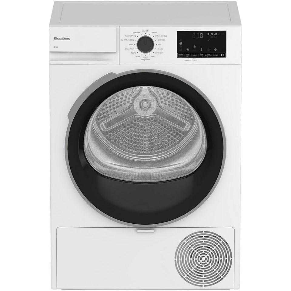 Blomberg LTA18321W 8kg Freestanding Heat Pump Tumble Dryer White