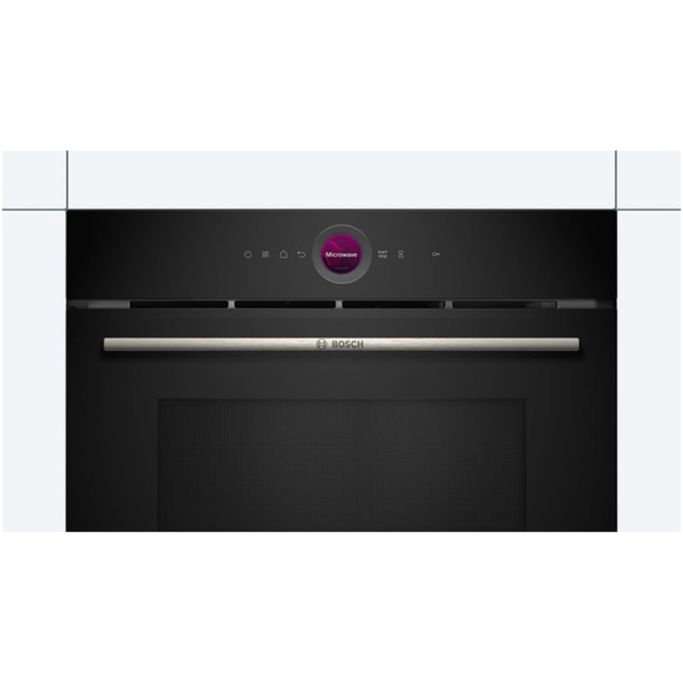 Bosch CEG732XB1B Series 8 Built-In Microwave & Grill Black