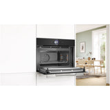 Bosch CMG7361B1B Series 8 Built-in compact Oven with Microwave function Black