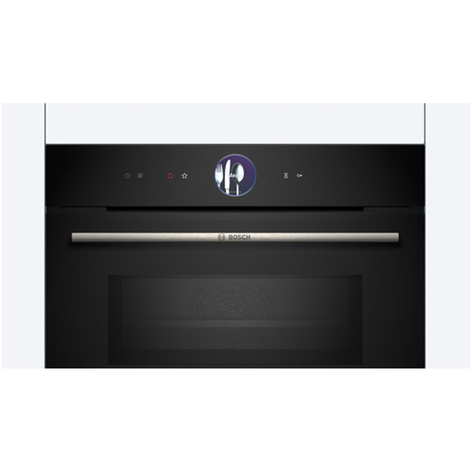 Bosch CMG7761B1B Series 8 Built-In Combi Microwave - Black