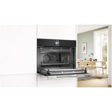 Bosch CMG7761B1B Series 8 Built-In Combi Microwave - Black