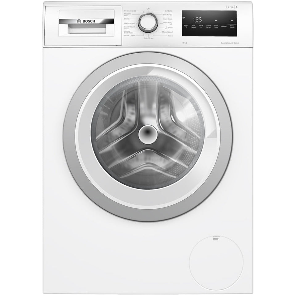 Bosch WAN28259GB 9kg 1400 Spin Series 4 Freestanding Front Load Washing Machine - White
