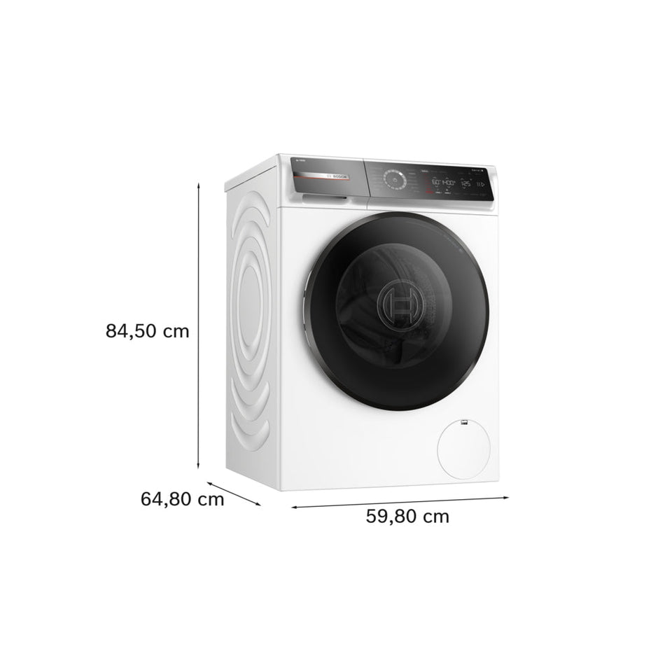 Bosch WGB256A1GB Series 8 i-DOS WiFi enabled 10 kg 1400 Spin Washing Machine White