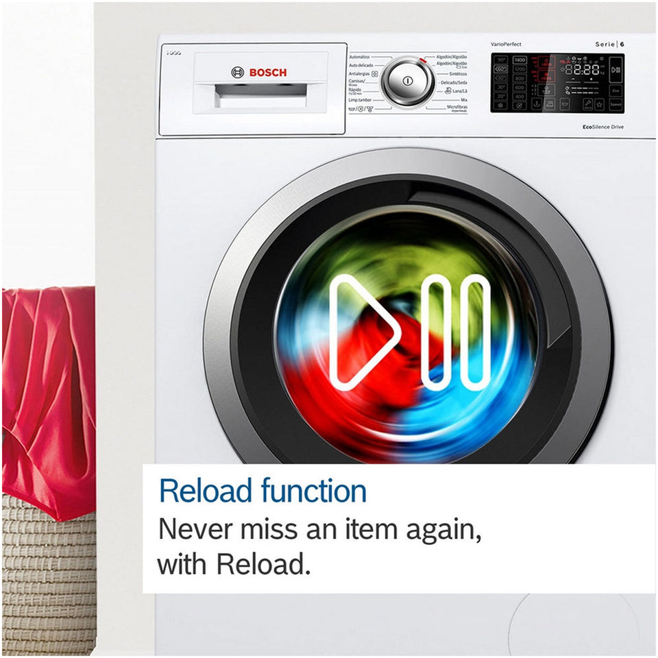 Bosch WGG254Z1GB Series 6 10kg 1400 Spin Washing Machine White