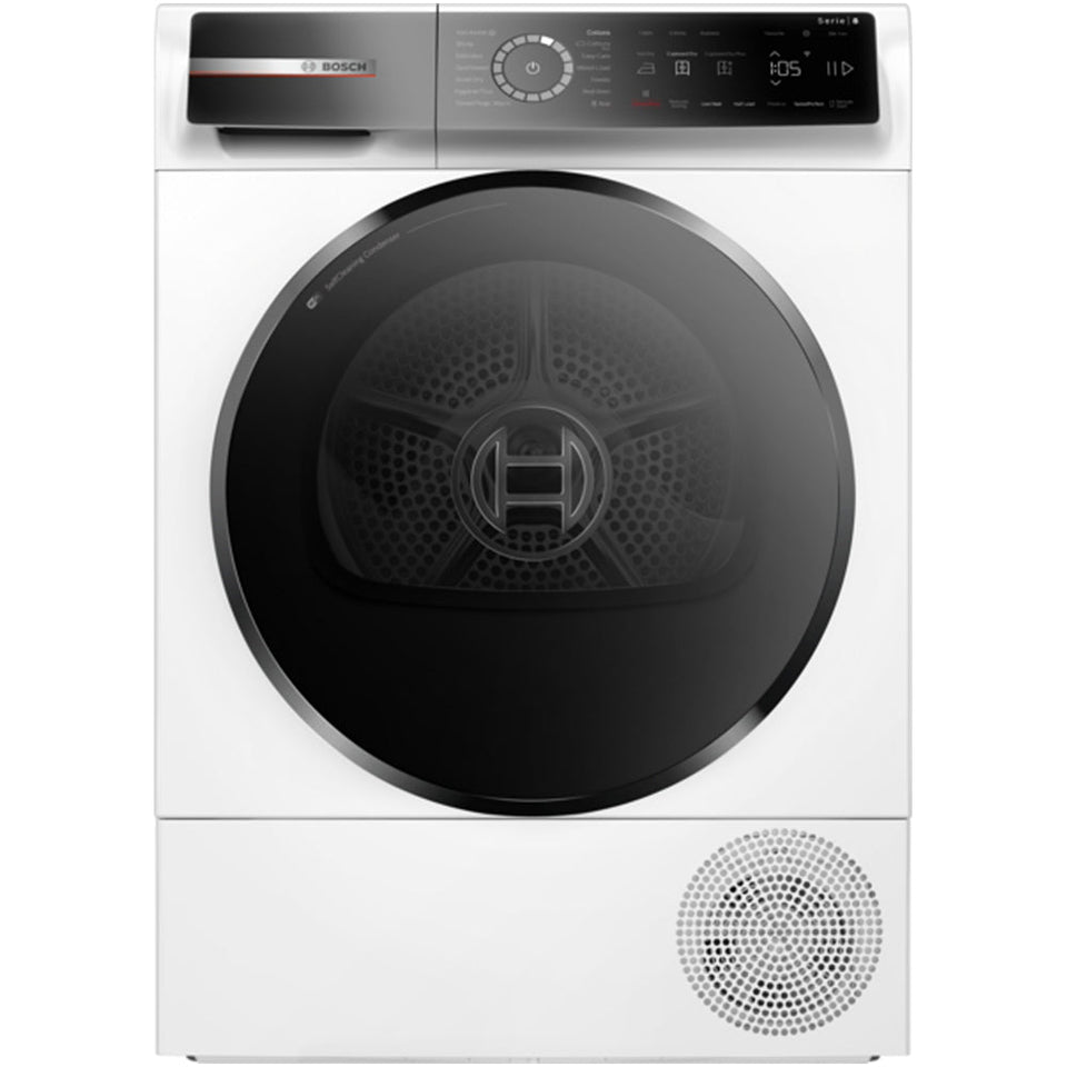 Bosch WQB246C9GB Series 8 9kg Heat Pump Tumble Dryer White - A+++ Rated