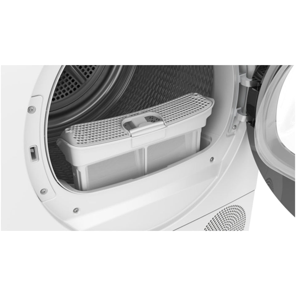 Bosch WQB246C9GB Series 8 9kg Heat Pump Tumble Dryer White - A+++ Rated