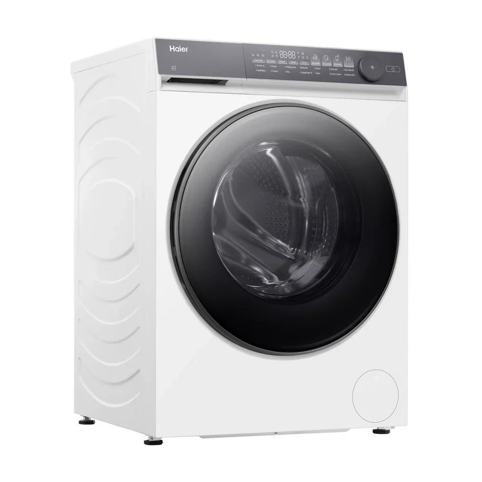 Haier HWD80BP14367TU 8+5kg 1400 Spin Freestanding Washer Dryer White - A Rated
