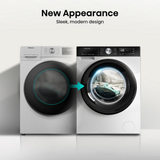 Hisense 3S Series WF3S1043BW3 WiFi-Enabled 10.5kg 1400 Spin Freestanding Washing Machine White