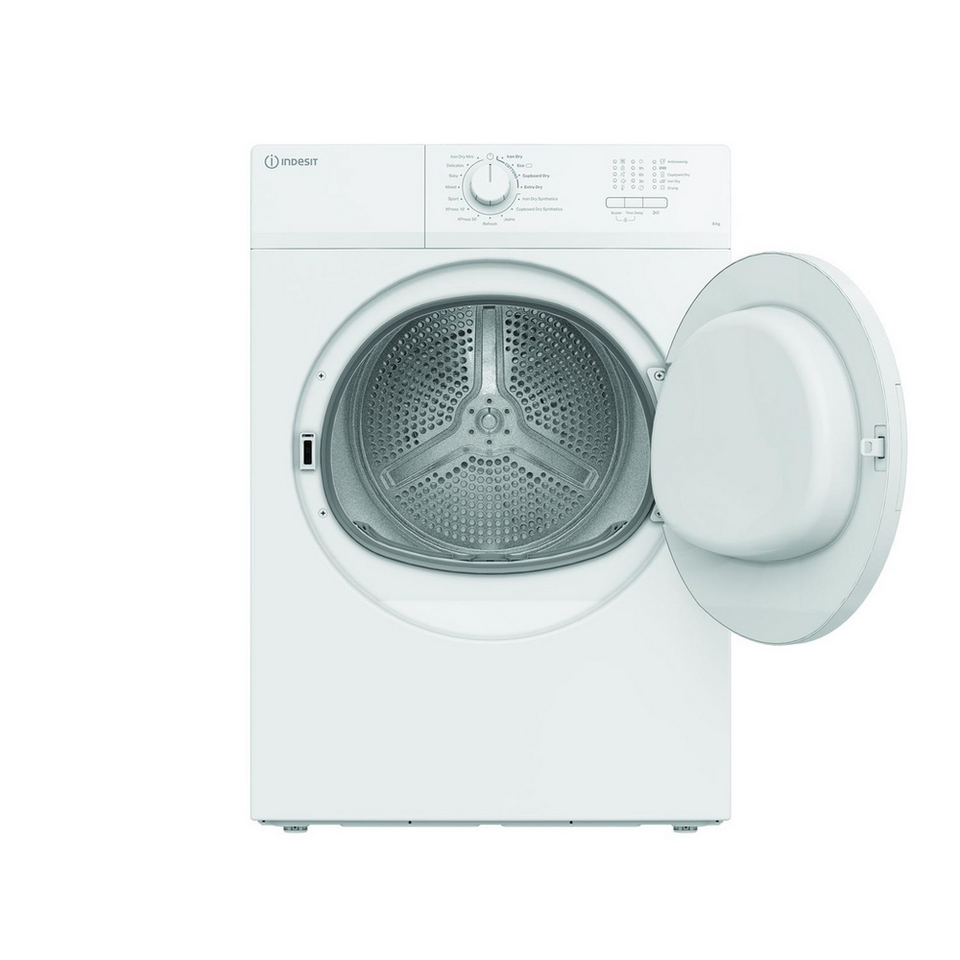 Indesit CYDA81WWGLUK Freestanding 8kg Vented Timer Dry White