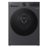 LG F2X50S9TBB 9kg 1200 Spin AI Direct Drive Freestanding Washing Machine Black