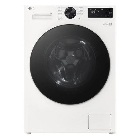 LG F2X50S9TWB VX50 Series 9kg 1200 Spin WiFi Enabled Front Load Washing Machine White - A Rated