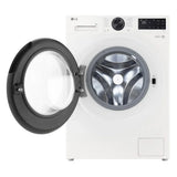 LG F2X50S9TWB VX50 Series 9kg 1200 Spin WiFi Enabled Front Load Washing Machine White - A Rated