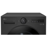 LG F4X7009TBB 9kg 1400 Spin AI Direct Drive Freestanding Washing Machine Black