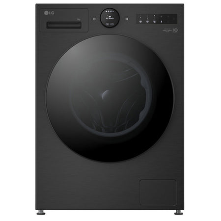 LG F4X7009TBB 9kg 1400 Spin AI Direct Drive Freestanding Washing Machine Black