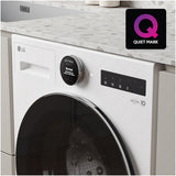 LG F4X7009TWB 9kg 1400 Spin AI Direct Drive Freestanding Washing Machine White