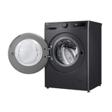 LG F4Y510GBLN1 10kg Steam 1400 Spin Freestanding Front Loading Washing Machine Slate Grey