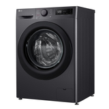 LG F4Y510GBLN1 10kg Steam 1400 Spin Freestanding Front Loading Washing Machine Slate Grey