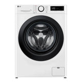 LG F4Y511WBLN1 11kg Steam 1400 Spin Freestanding Front Load Washing Machine White - A Rated