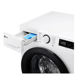 LG F4Y511WBLN1 11kg Steam 1400 Spin Freestanding Front Load Washing Machine White - A Rated