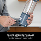 Ninja Blast Cordless Portable Blender Denim Blue BC151UKNV