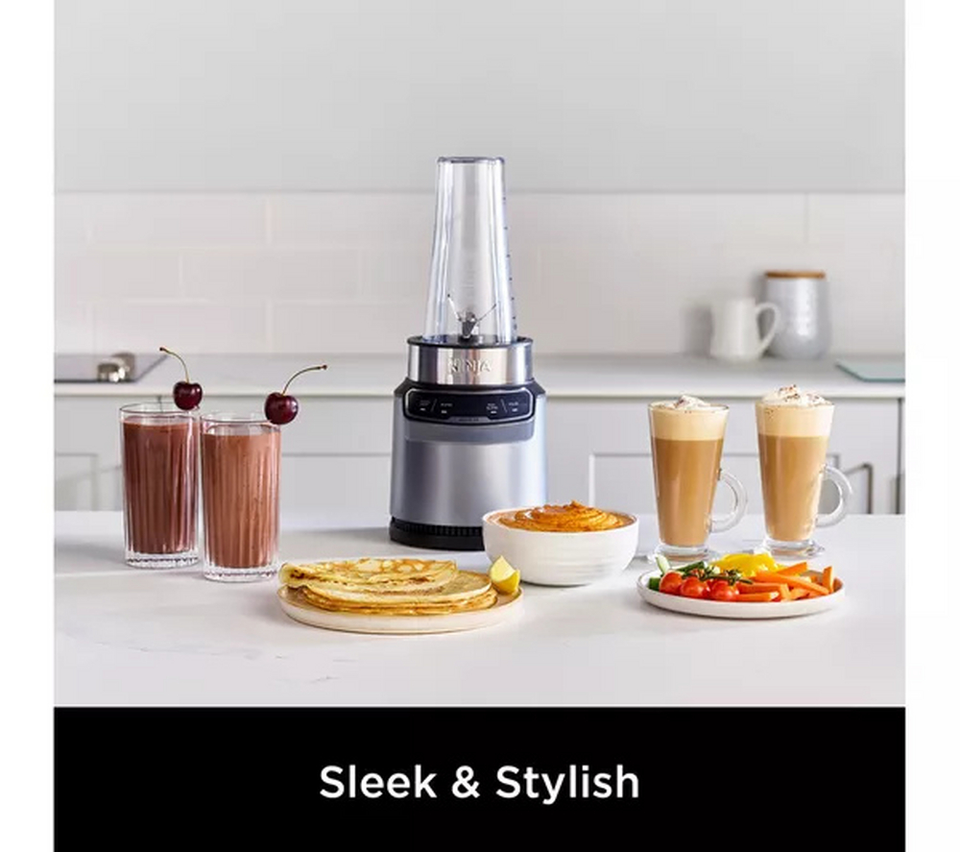 Ninja Motorised Compact Blender with Auto-iQ BN500UK