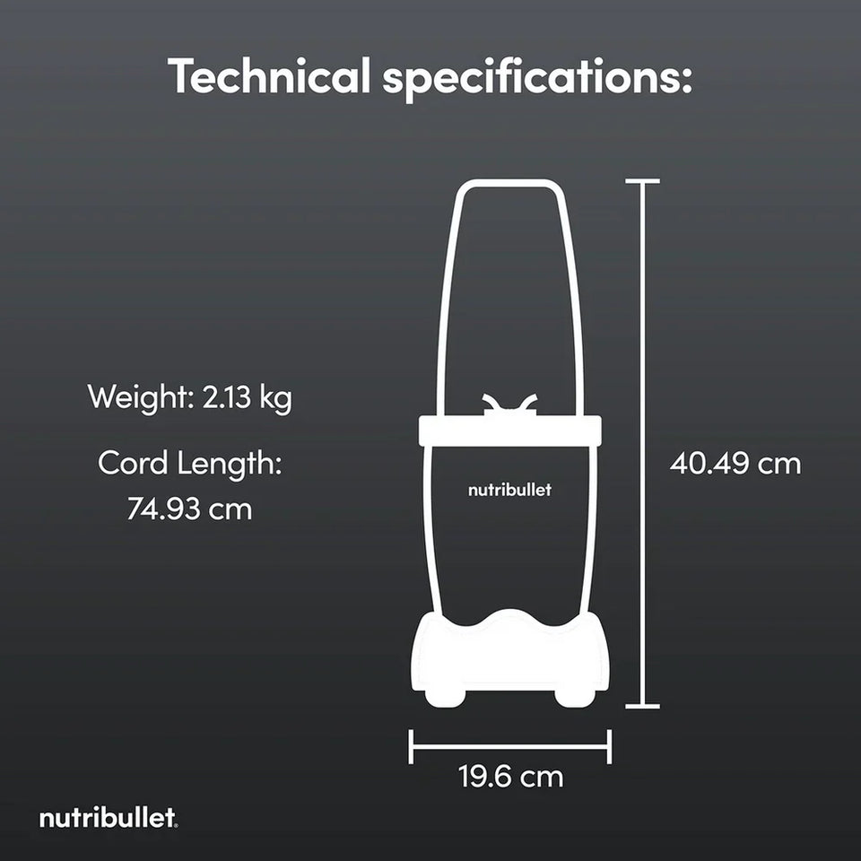 Nutribullet 900 Series McLaren F1 Team Edition Portable Blender 2775 - Grey