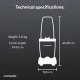 Nutribullet 900 Series McLaren F1 Team Edition Portable Blender 2775 - Grey