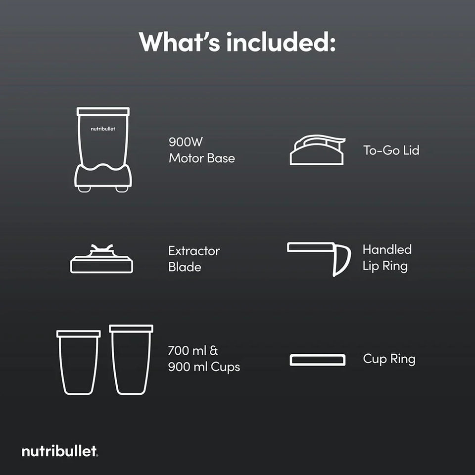 Nutribullet 900 Series McLaren F1 Team Edition Portable Blender 2775 - Grey