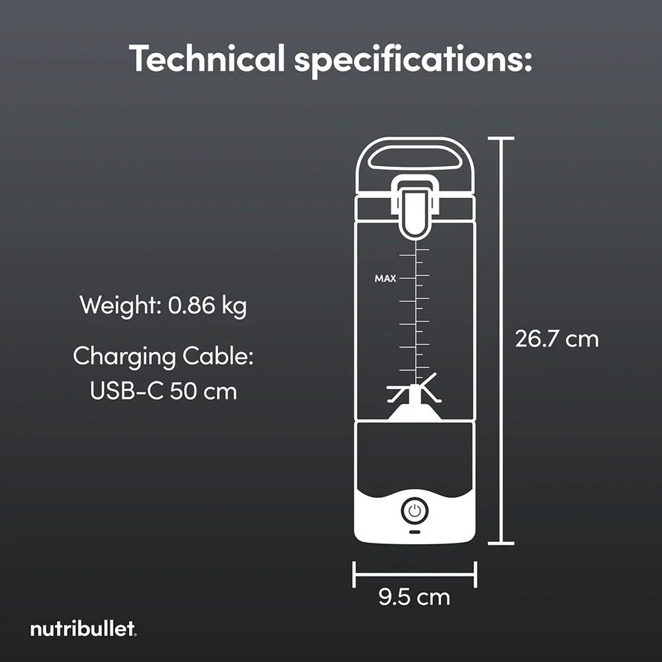 Nutribullet McLaren F1 Team Edition Portable Blender 2778 – Papaya