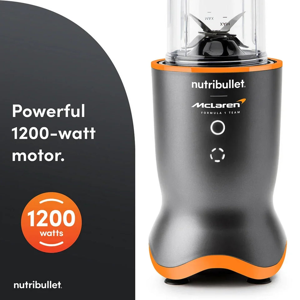 Nutribullet Ultra 1200 McLaren F1 Team Edition Portable Blender 2776 - Grey