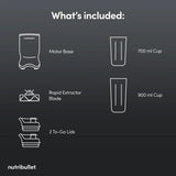 Nutribullet Ultra 1200 McLaren F1 Team Edition Portable Blender 2776 - Grey