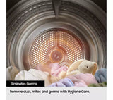 Samsung Series 5 DV90CGC0A0AEEU with OptimalDry 9 kg Heat Pump Tumble Dryer White