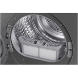 Samsung Series 9 DV90F09F4SU1 with AI Home 9kg Heat Pump Tumble Dryer Dark Steel