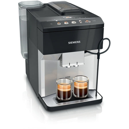 Siemens TP515GB1 EQ500 Bean to cup coffee machine Black Silver