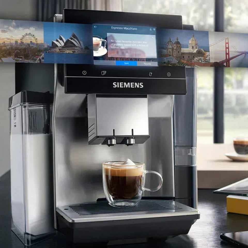 Siemens TQ717GB3 EQ700 Bean To Cup Coffee Machine Stainless Steel