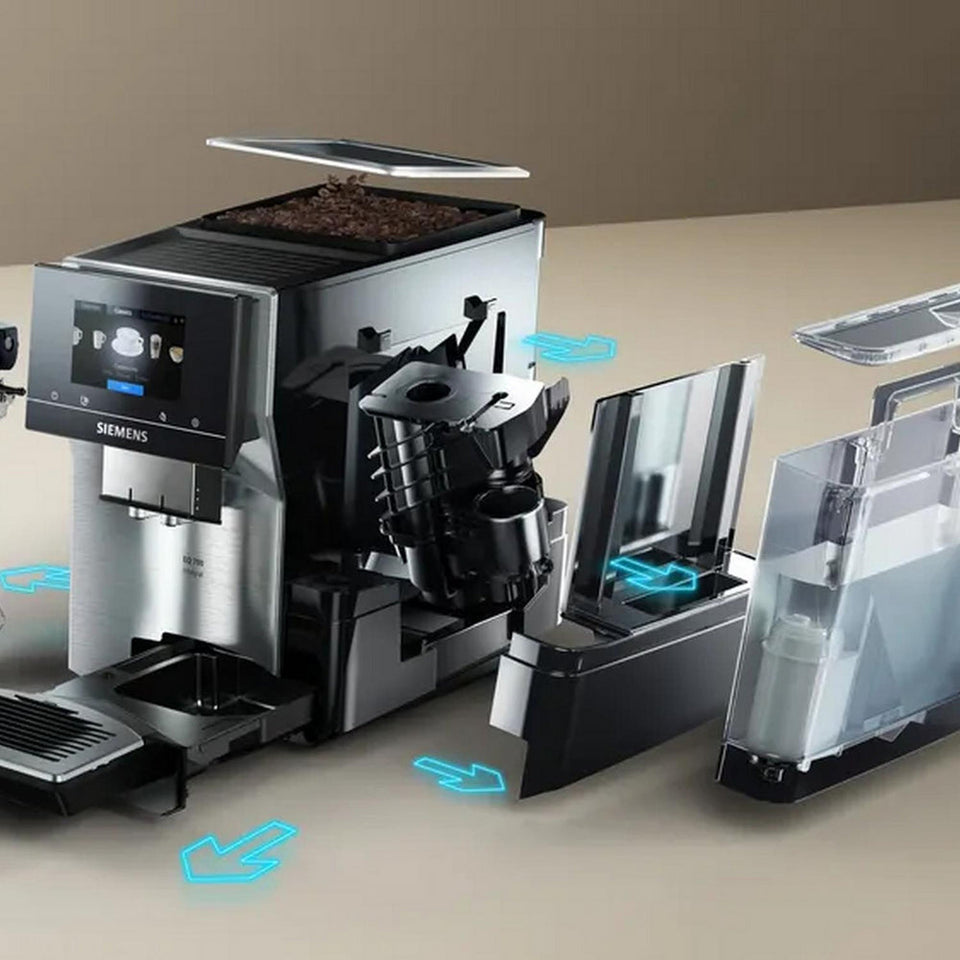 Siemens TQ717GB3 EQ700 Bean To Cup Coffee Machine Stainless Steel