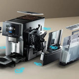Siemens TQ717GB3 EQ700 Bean To Cup Coffee Machine Stainless Steel