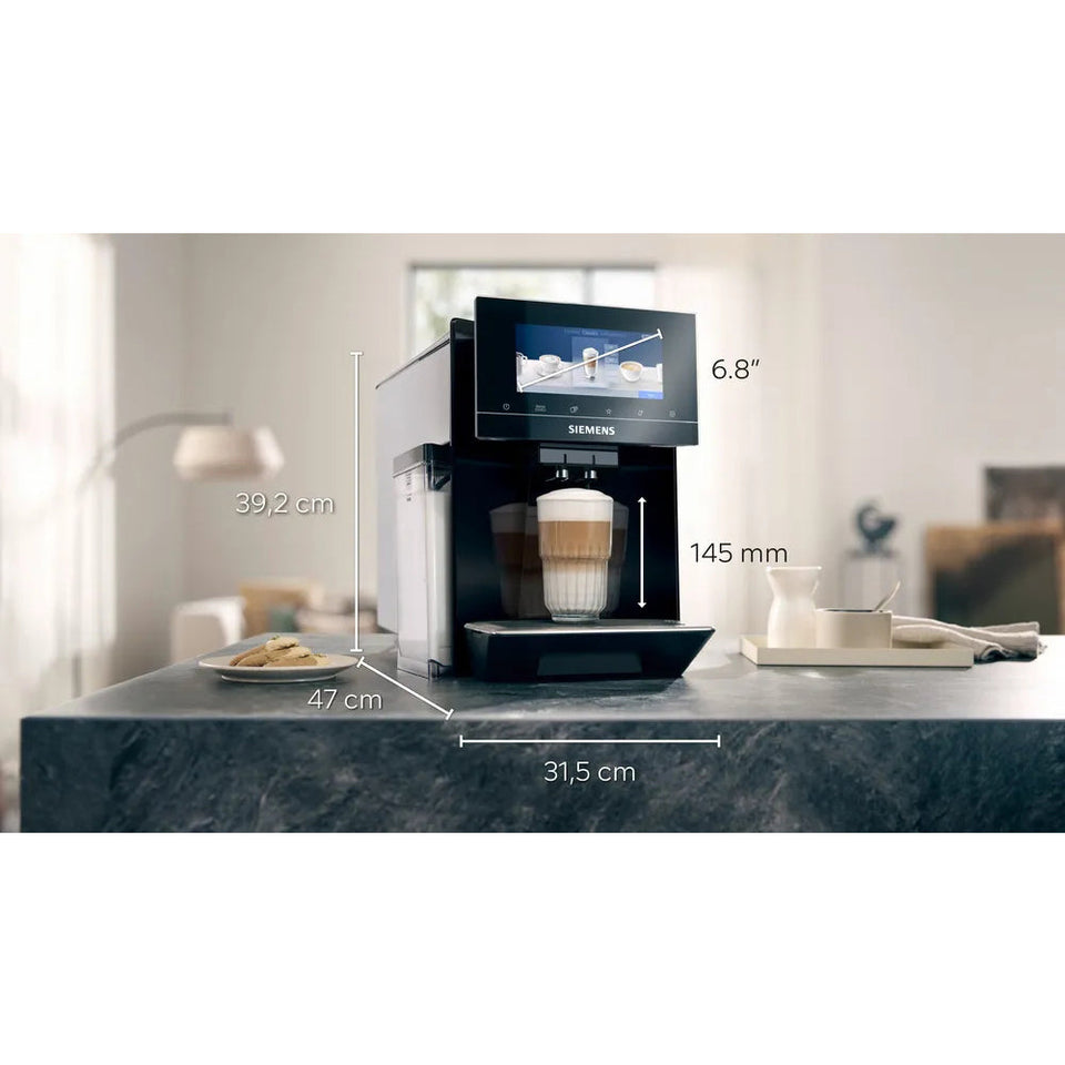 Siemens TQ903GB9 EQ900 Bean to Cup Coffee Machine Black