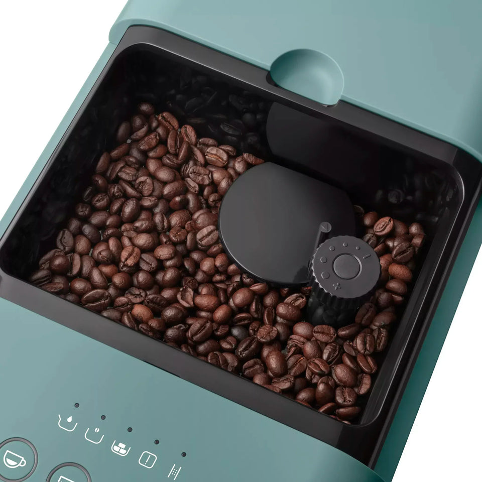 Smeg BCC12EGMUK Retro Bean to Cup Espresso Coffee Machine Emerald