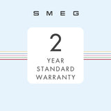 Smeg ECF02PGUK Espresso Coffee Machine with Steam Wand Pastel Green