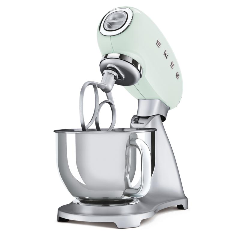SMEG SMF02PGUK 50s Style Stand Mixer Pastel Green